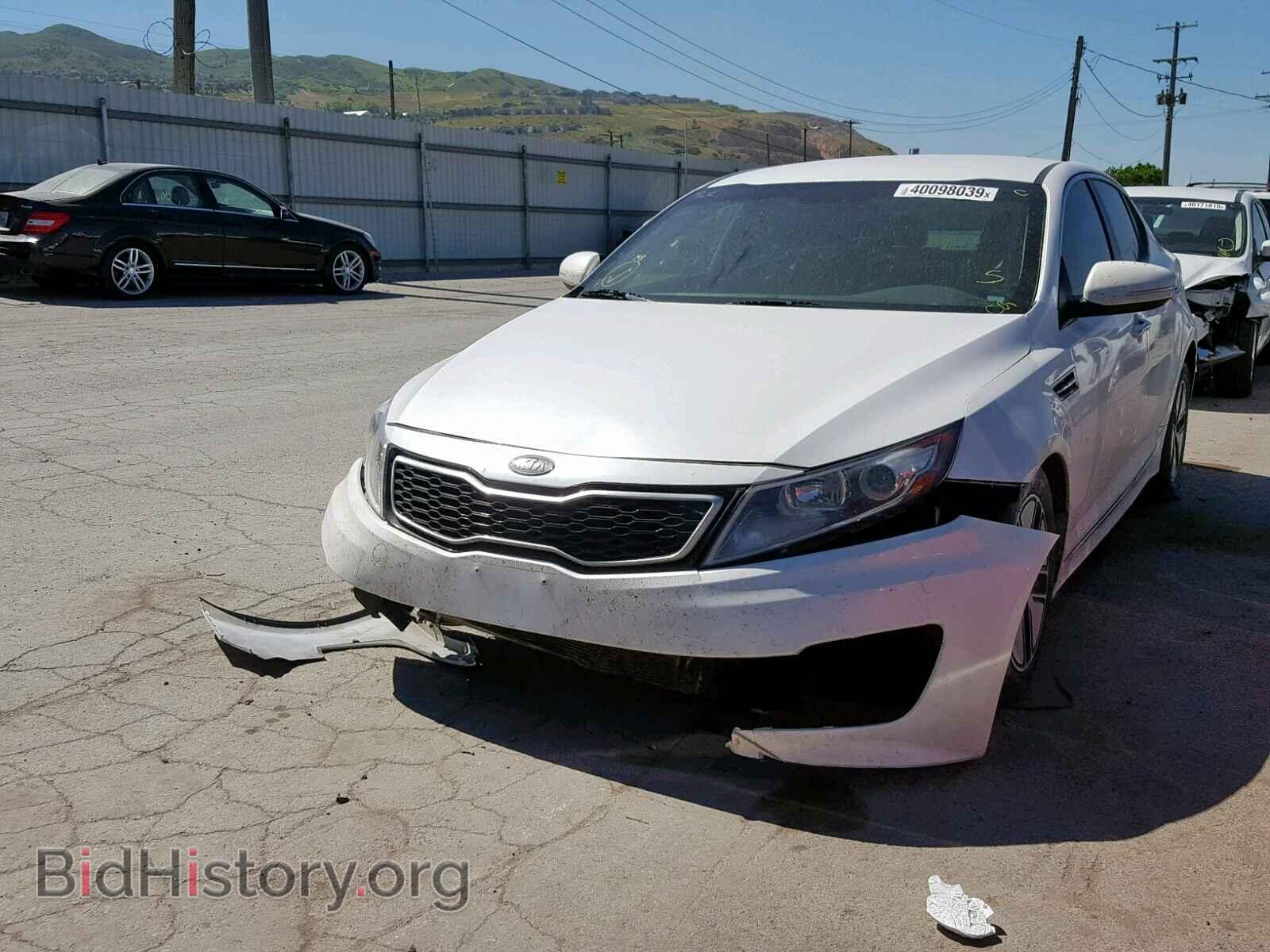 2012 KIA OPTIMA HYB - VIN: KNAGM4AD5C5017408 - Фото 2