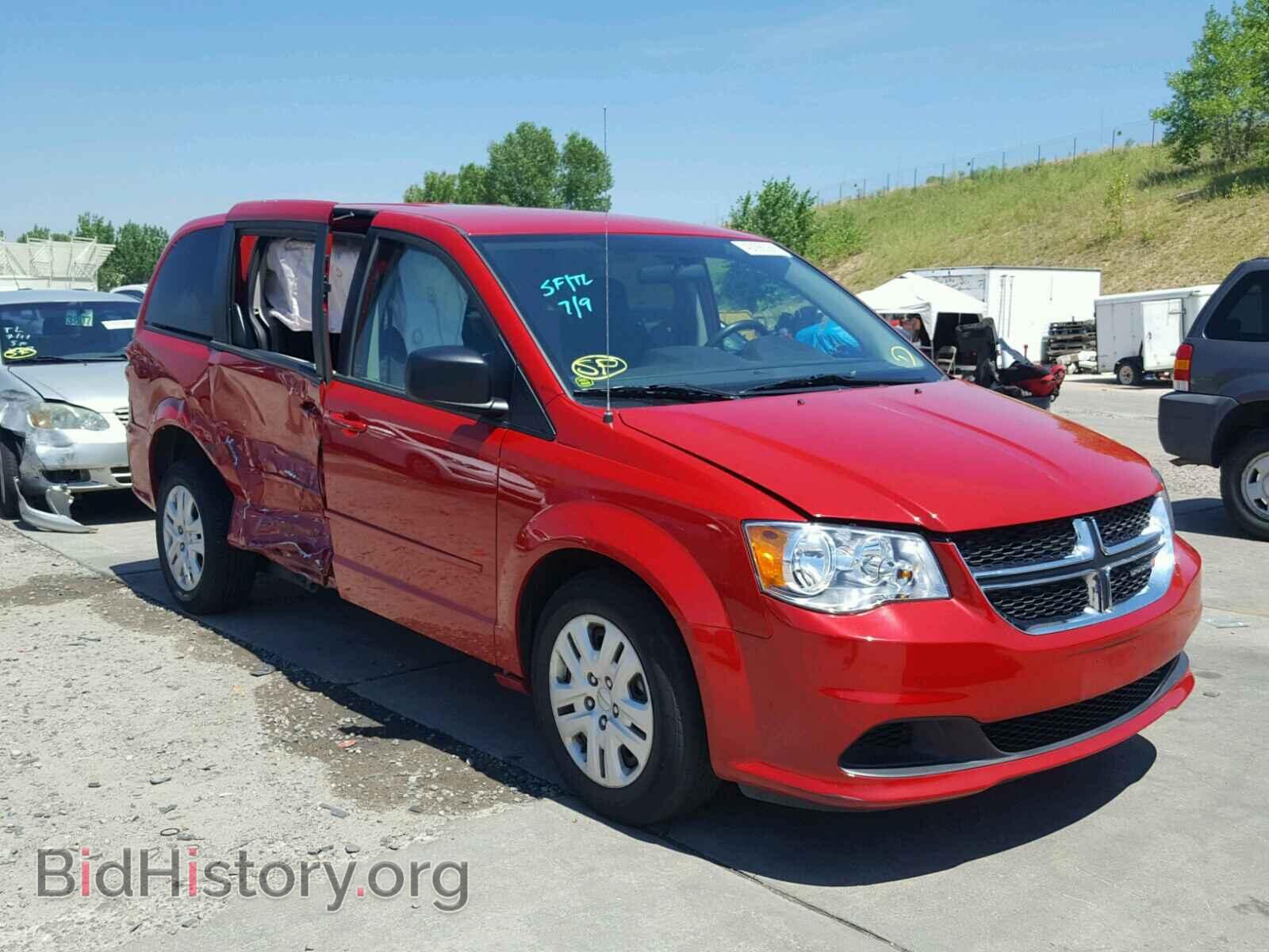 Фотография 2C4RDGBG7GR195237 - DODGE CARAVAN 2016