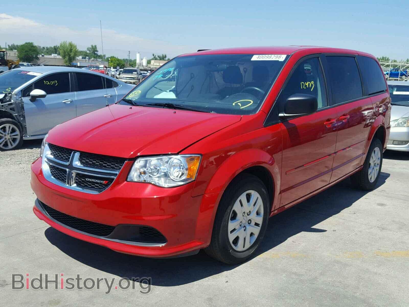 2016 DODGE CARAVAN - VIN: 2C4RDGBG7GR195237 - Фото 2