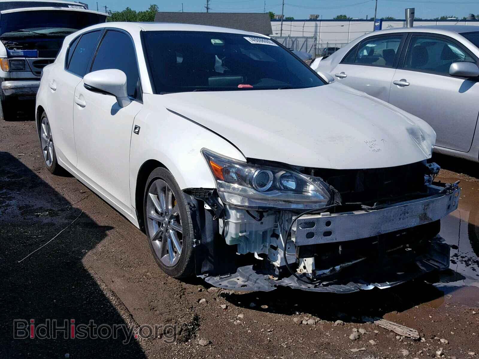 Photo JTHKD5BH7C2062855 - LEXUS CT 200 2012