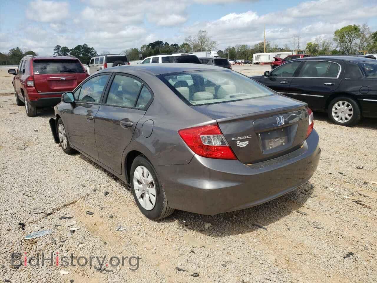 2012 HONDA CIVIC - VIN: 19XFB2F58CE098547 - Фото 3
