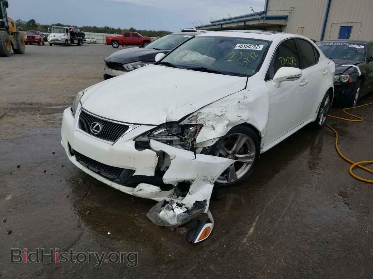 2012 LEXUS IS - VIN: JTHBF5C22C5159299 - Фото 2