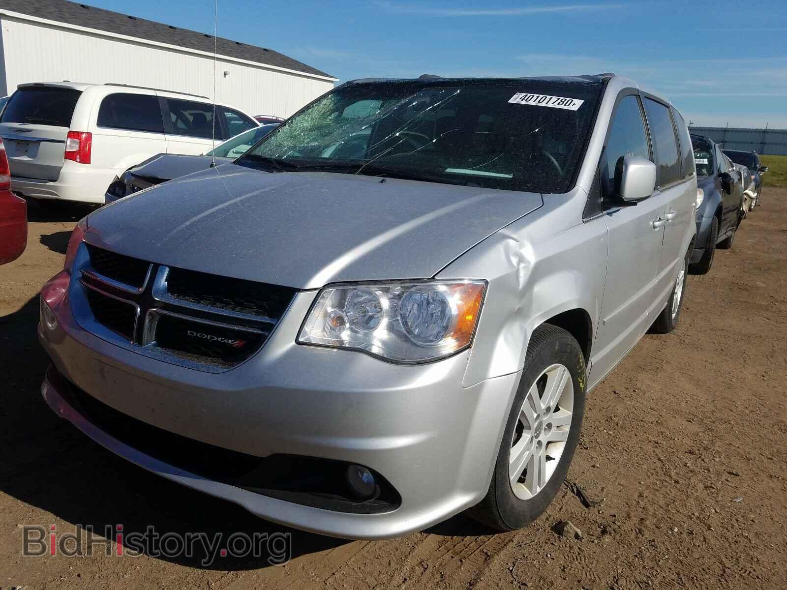 2012 DODGE CARAVAN - VIN: 2C4RDGDG8CR377861 - Фото 2