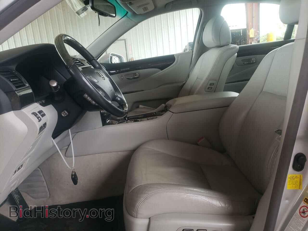 2012 LEXUS LS460 - VIN: JTHBL5EF2C5113397 - Фото 5