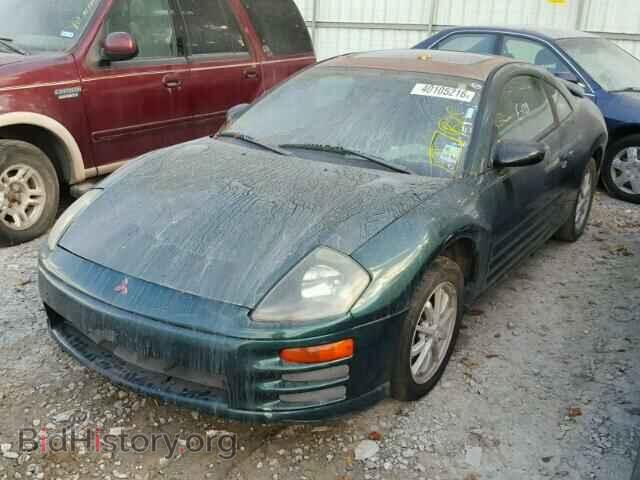2001 MITSUBISHI ECLIPSE - VIN: 4A3AC44G01E041224 - Фото 2