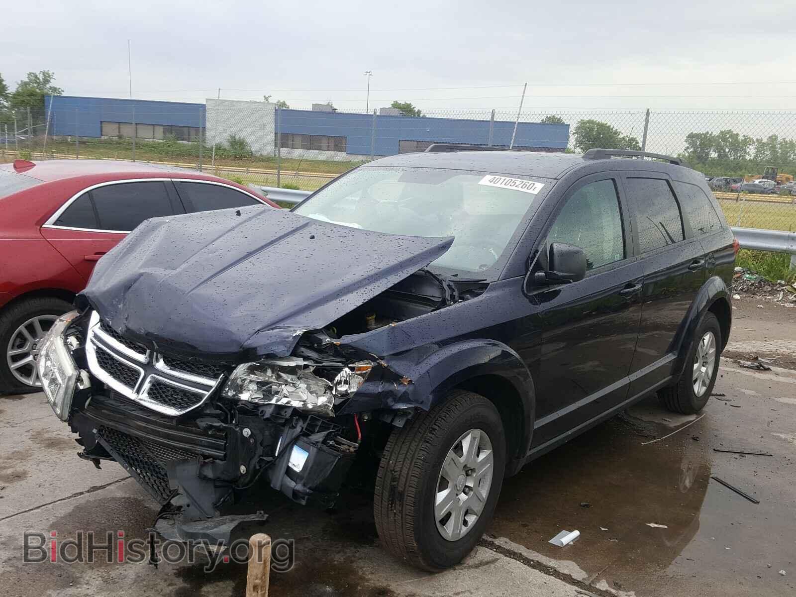 2011 DODGE JOURNEY - VIN: 3D4PG4FB9BT501004 - Фото 2