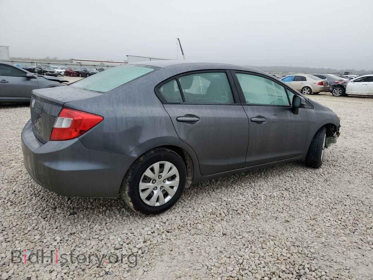 2012 HONDA CIVIC - VIN: 2HGFB2F56CH557967 - Фото 3