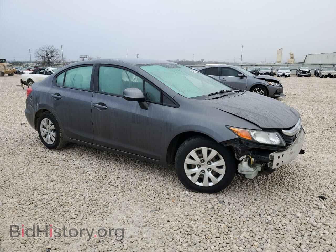 2012 HONDA CIVIC - VIN: 2HGFB2F56CH557967 - Фото 4