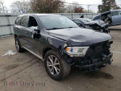 2016 Dodge DURANGO Durango LI, черный — VIN 1C4RDJDG4GC323016, Copart