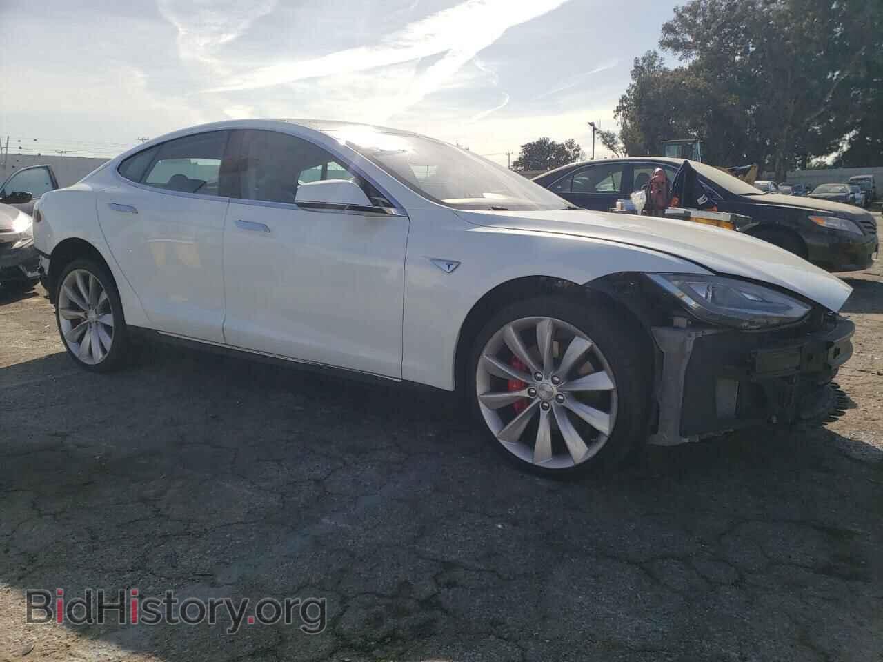 2014 TESLA MODEL S - VIN: 5YJSA1H10EFP48006 - Фото 4