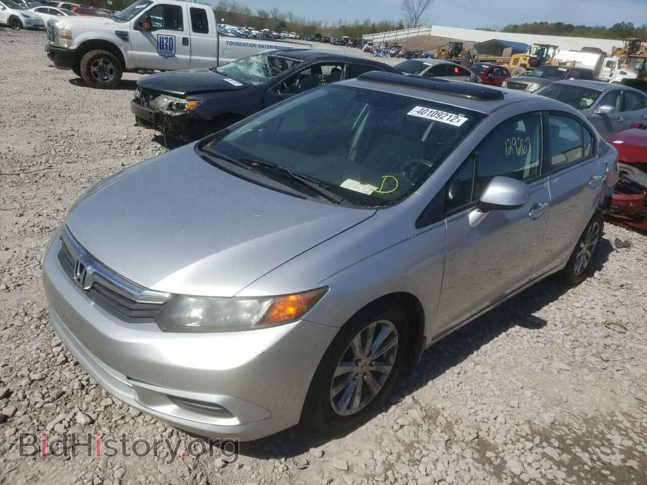 2012 HONDA CIVIC - VIN: 19XFB2F82CE108399 - Фото 2