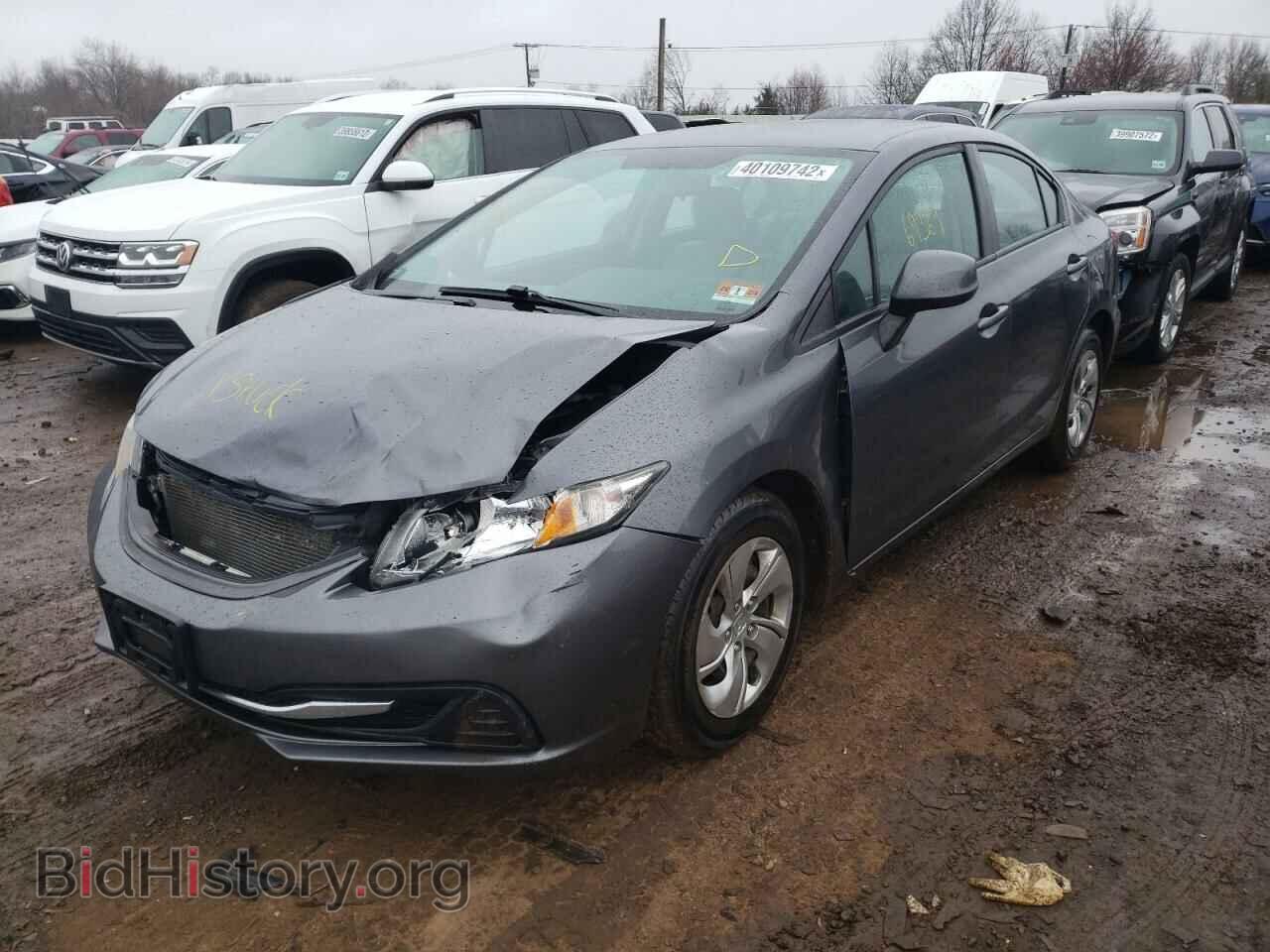2013 HONDA CIVIC - VIN: 19XFB2E57DE064487 - Фото 2