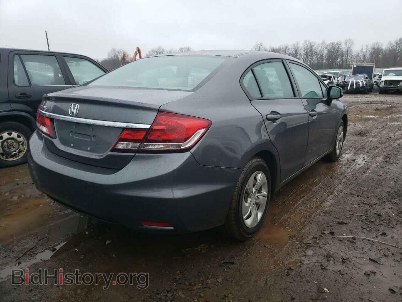 2013 HONDA CIVIC - VIN: 19XFB2E57DE064487 - Фото 4