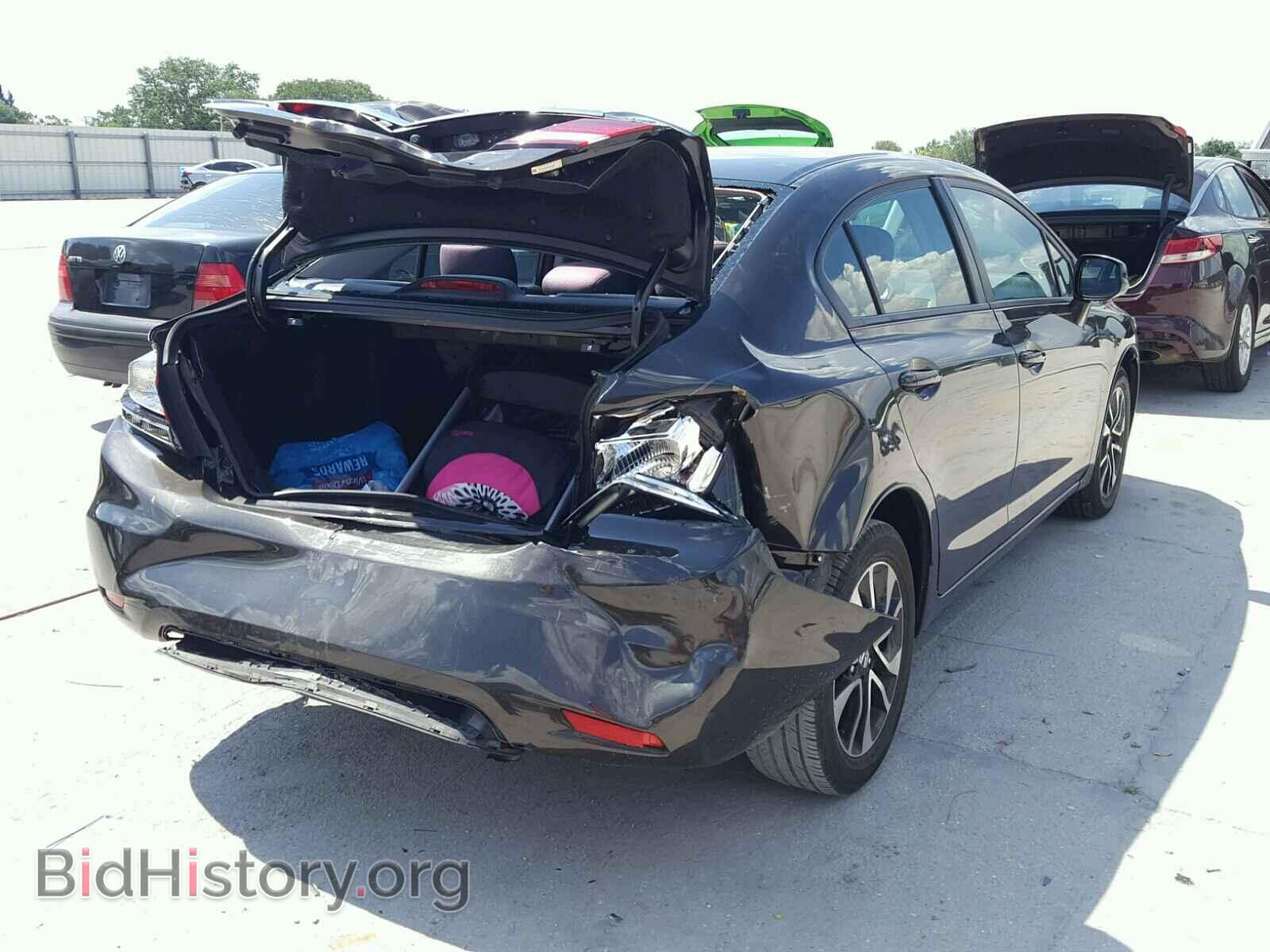 2013 HONDA CIVIC - VIN: 19XFB2F88DE022032 - Фото 4