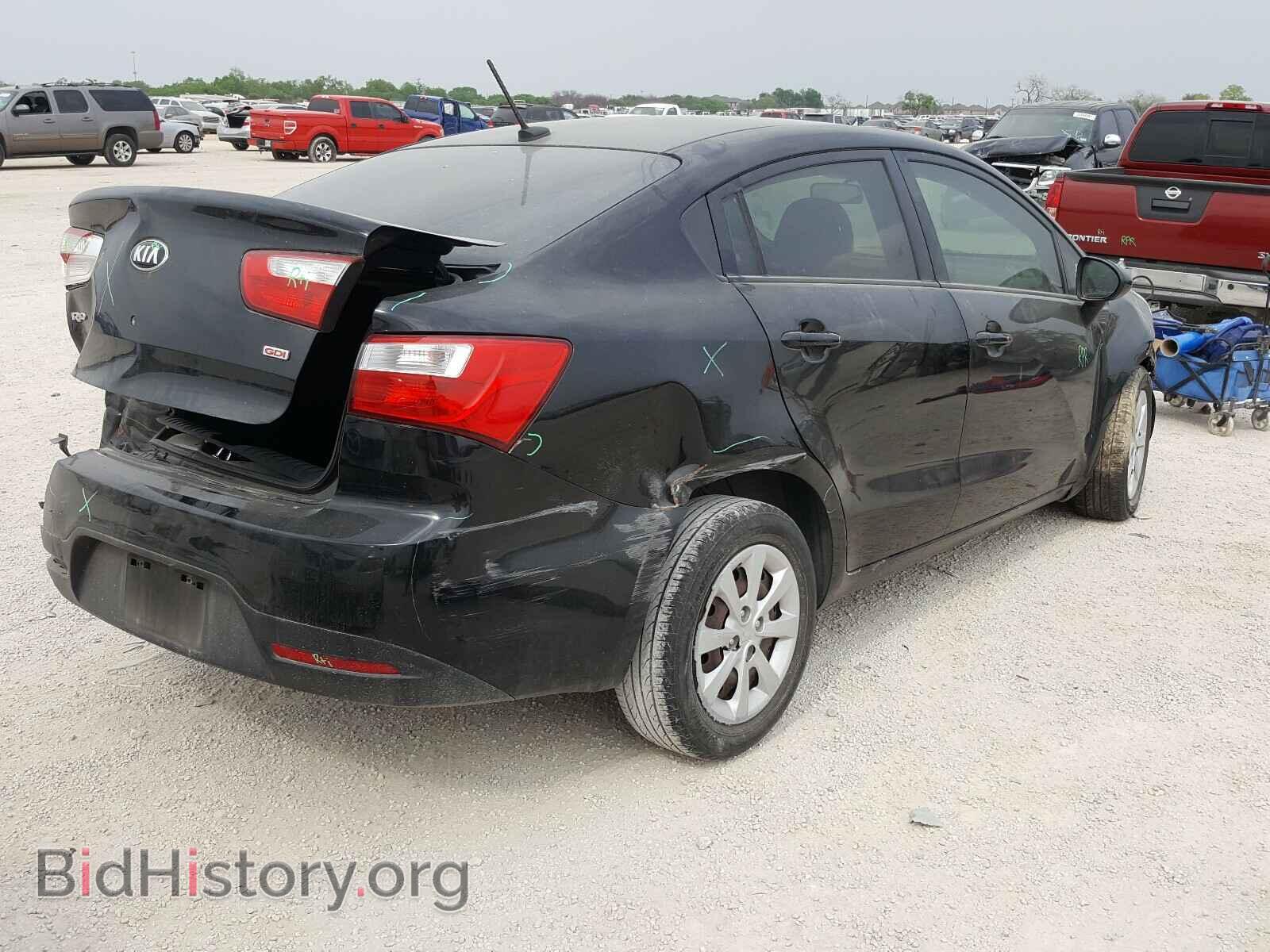 2013 KIA RIO - VIN: KNADM4A36D6231961 - Фото 4