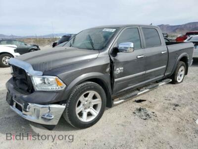2015 RAM 1500 1500 Longh, gray — VIN 1C6RR7WT3FS596197, Copart