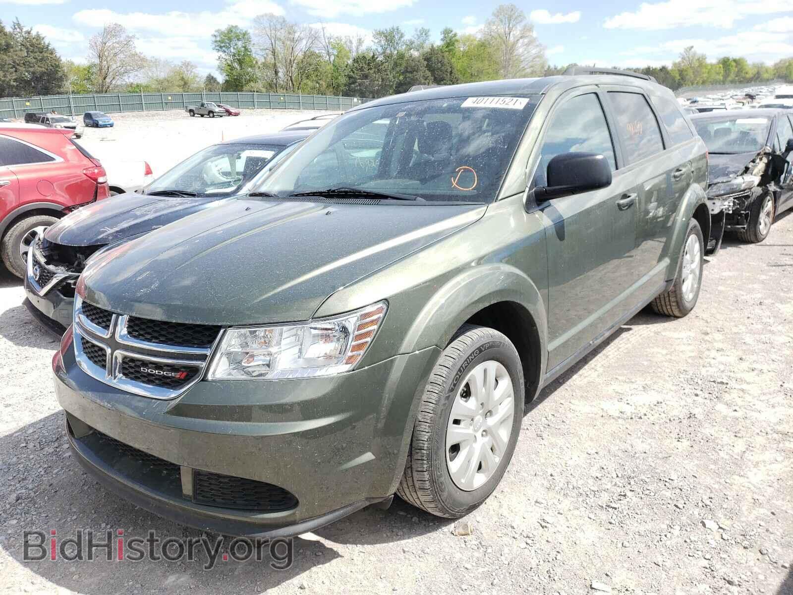 2017 DODGE JOURNEY - VIN: 3C4PDCAB5HT695577 - Фото 2