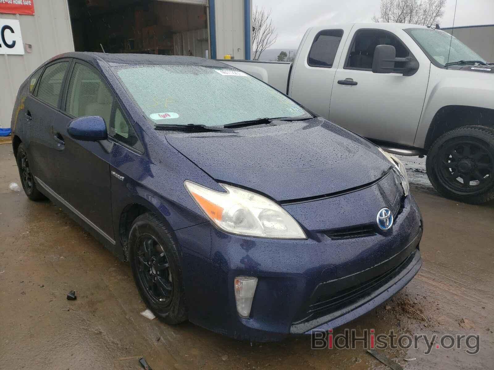 Фотография JTDKN3DUXC1536963 - TOYOTA PRIUS 2012