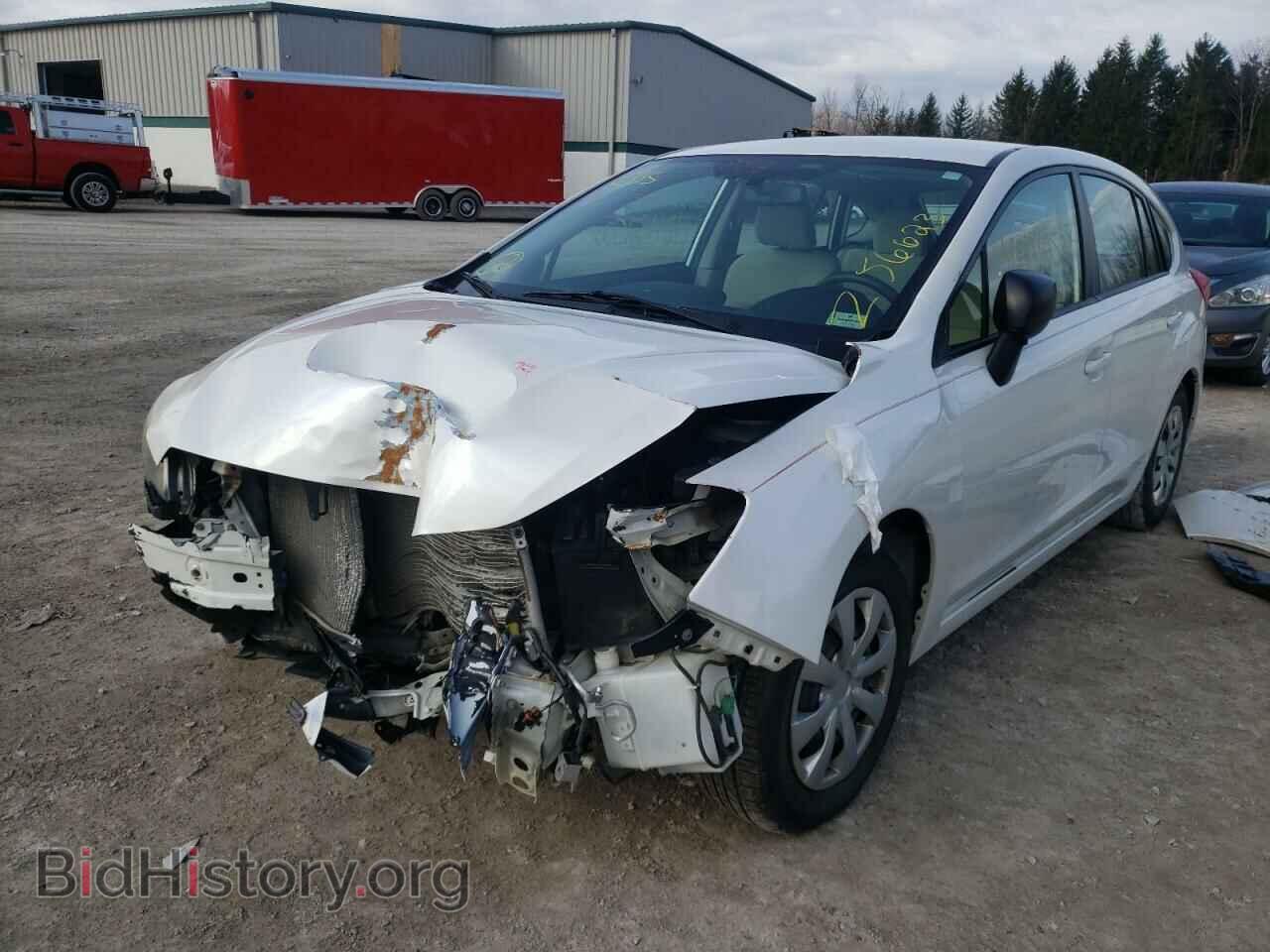 2012 SUBARU IMPREZA - VIN: JF1GPAA68CH225054 - Фото 2