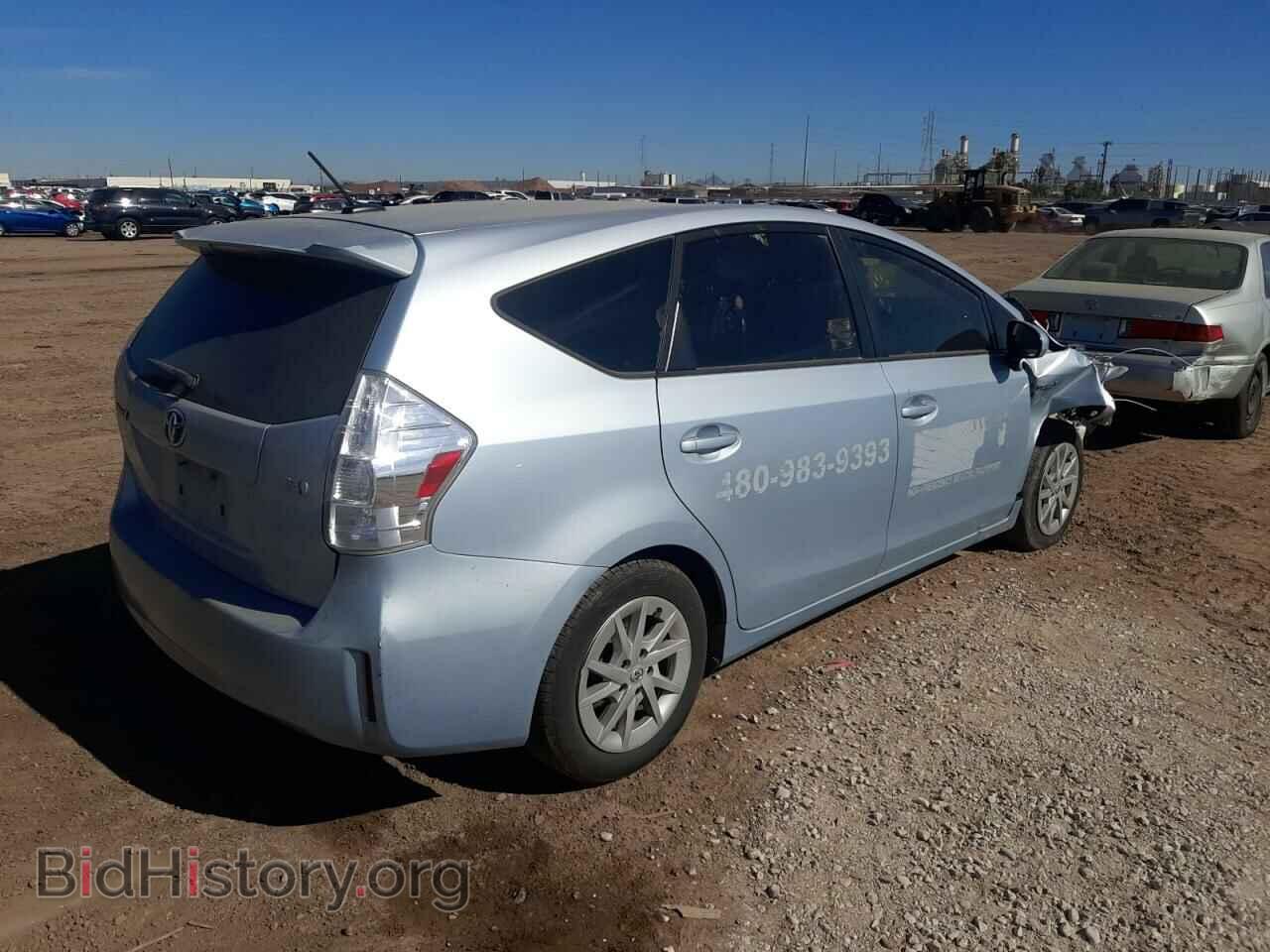 2012 TOYOTA PRIUS - VIN: JTDZN3EU9C3083078 - Фото 3