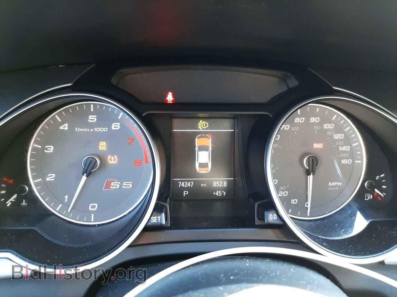 2014 AUDI S5/RS5 - VIN: WAUCGAFRXEA049533 - Фото 9