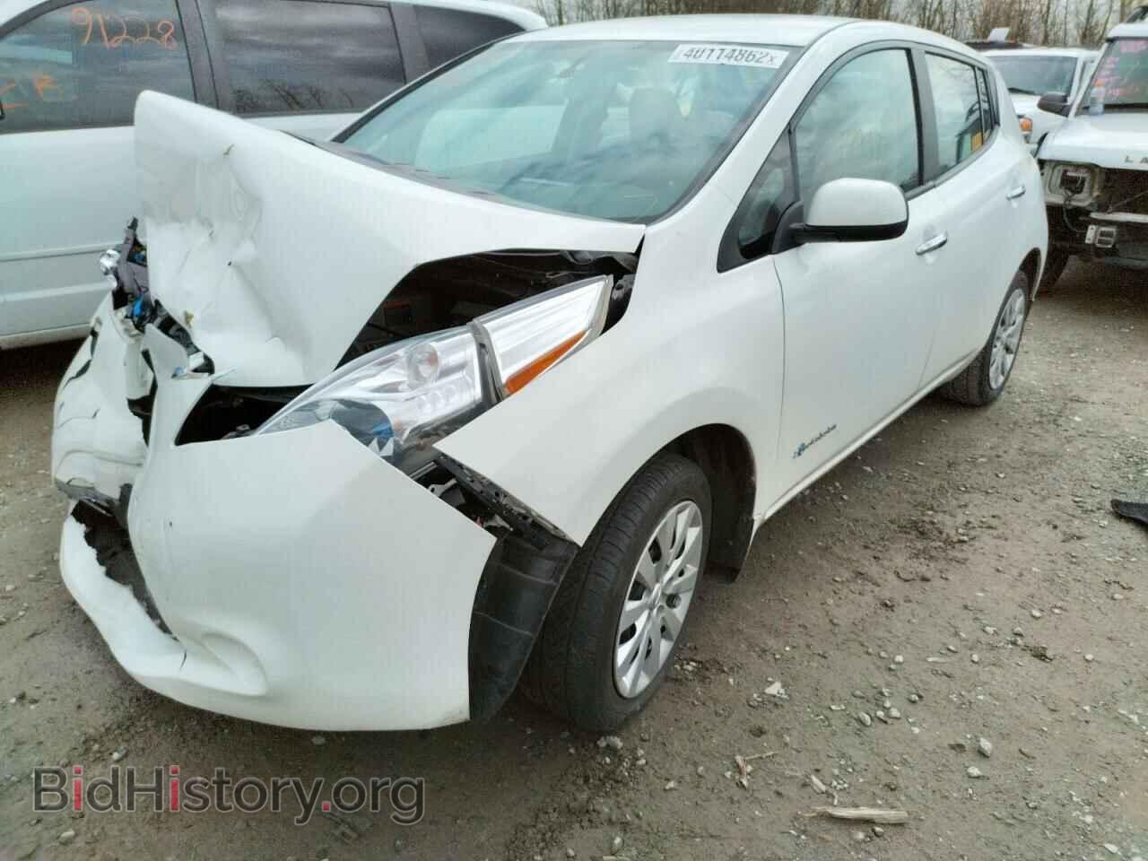 2013 NISSAN LEAF - VIN: 1N4AZ0CP8DC416164 - Фото 2