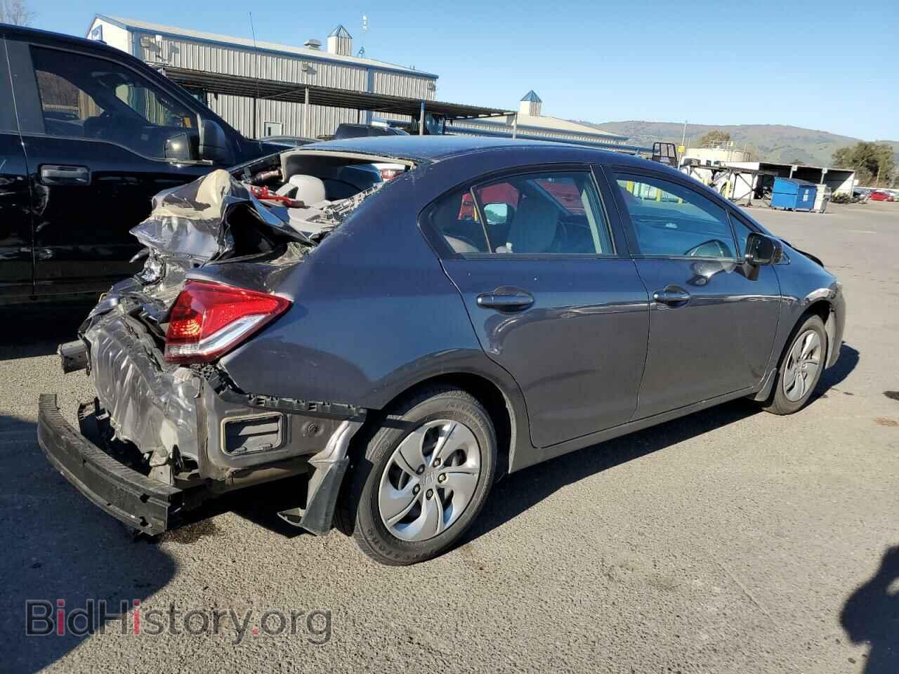 2014 HONDA CIVIC - VIN: 19XFB2F54EE224454 - Фото 3