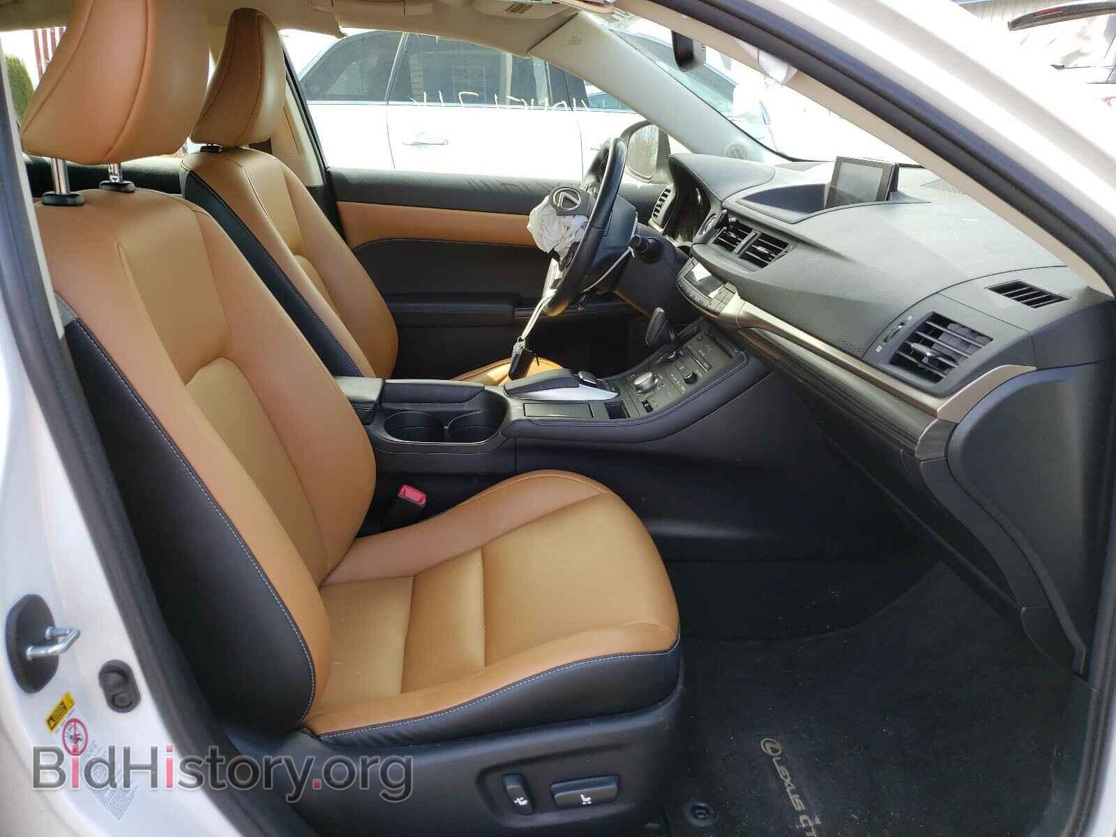 2014 LEXUS CT 200 - VIN: JTHKD5BH4E2204694 - Фото 5