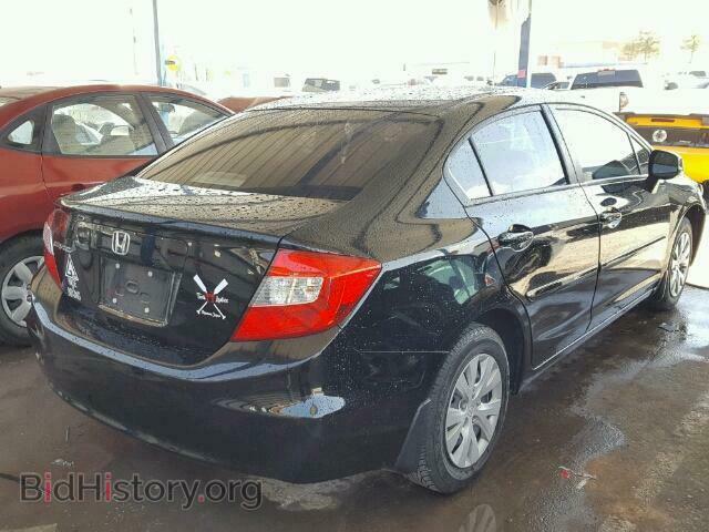 2012 HONDA CIVIC LX - VIN: JHMFB2F53CS000357 - Фото 4