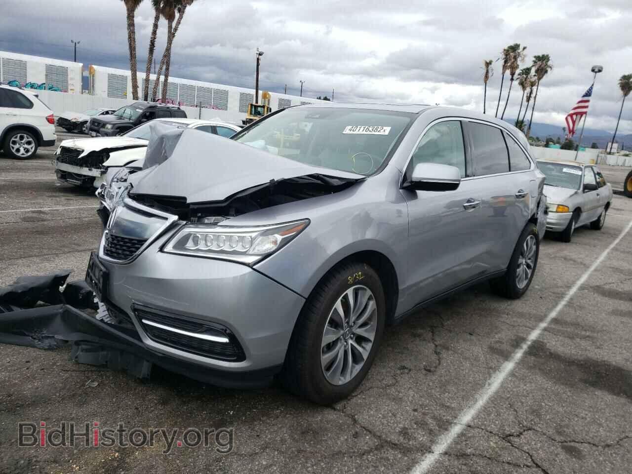 2016 ACURA MDX - VIN: 5FRYD3H44GB016356 - Фото 2