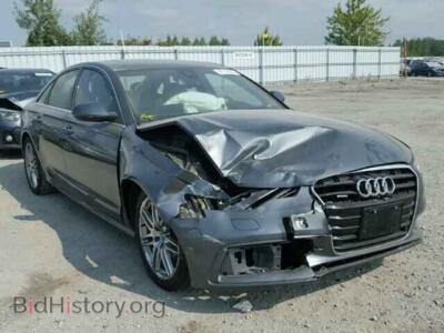 2013 Audi A6 A6 Premium, серый — VIN WAUJFCFC9DN143167, Copart