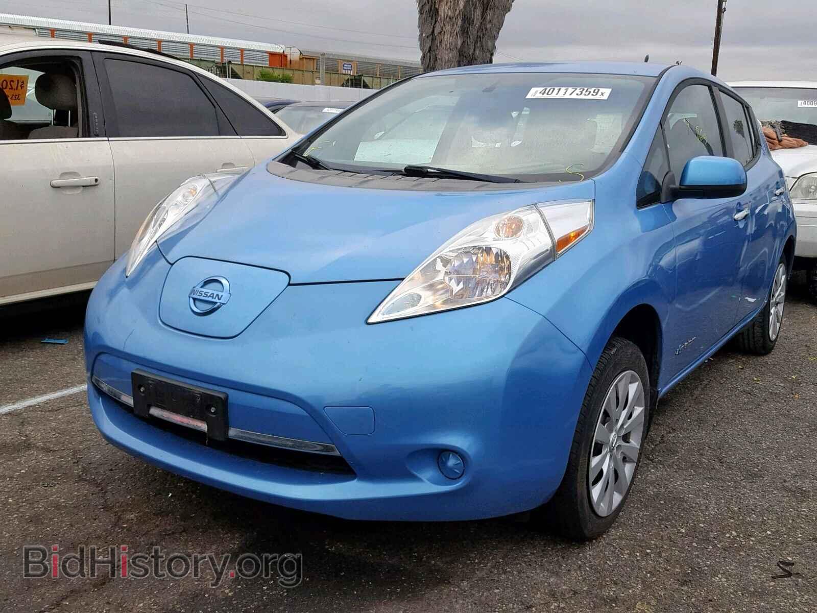 2013 NISSAN LEAF - VIN: 1N4AZ0CP2DC407167 - Фото 2