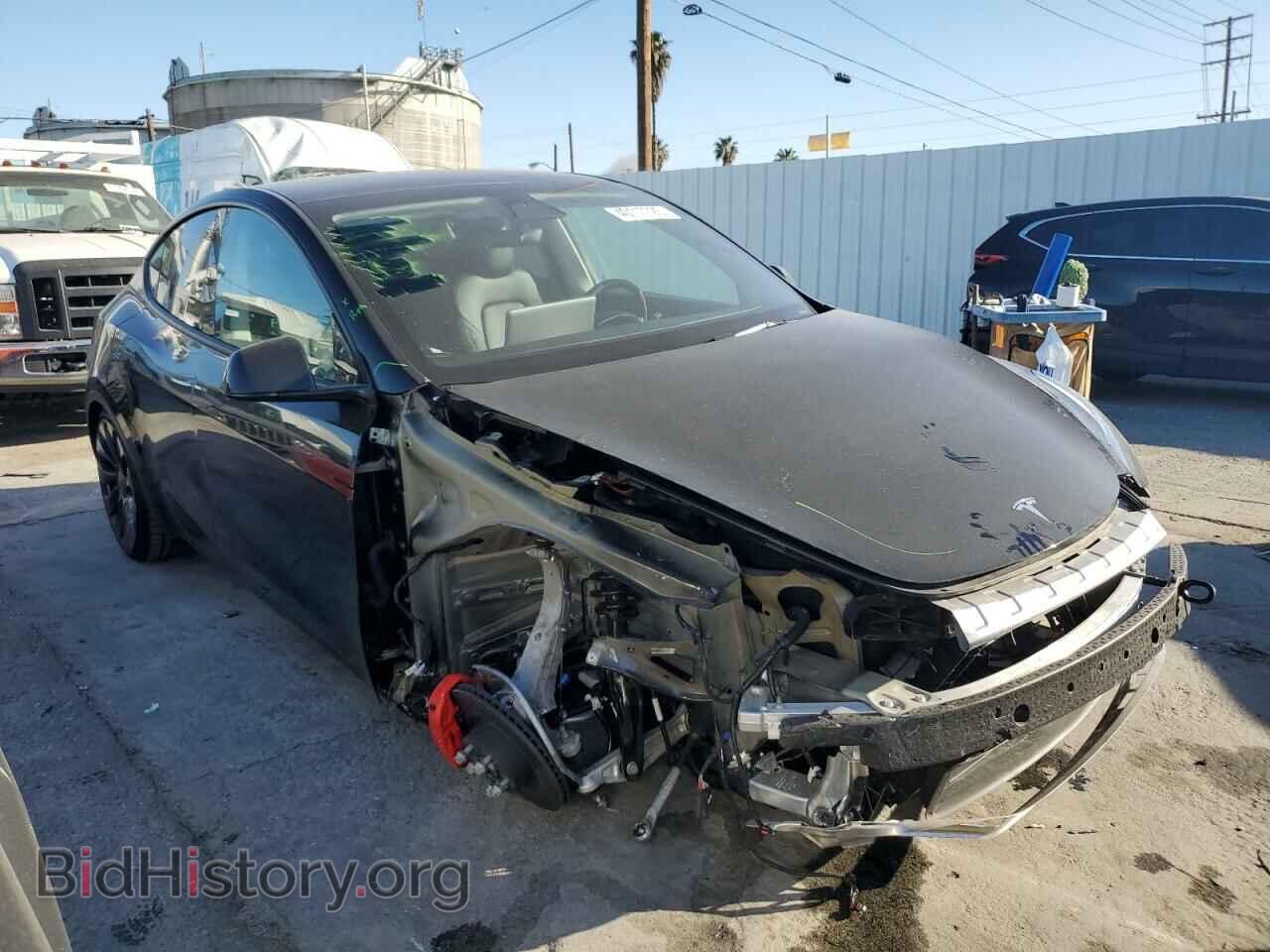 2022 TESLA MODEL Y - VIN: 7SAYGDEF0NF409212 - Фото 4