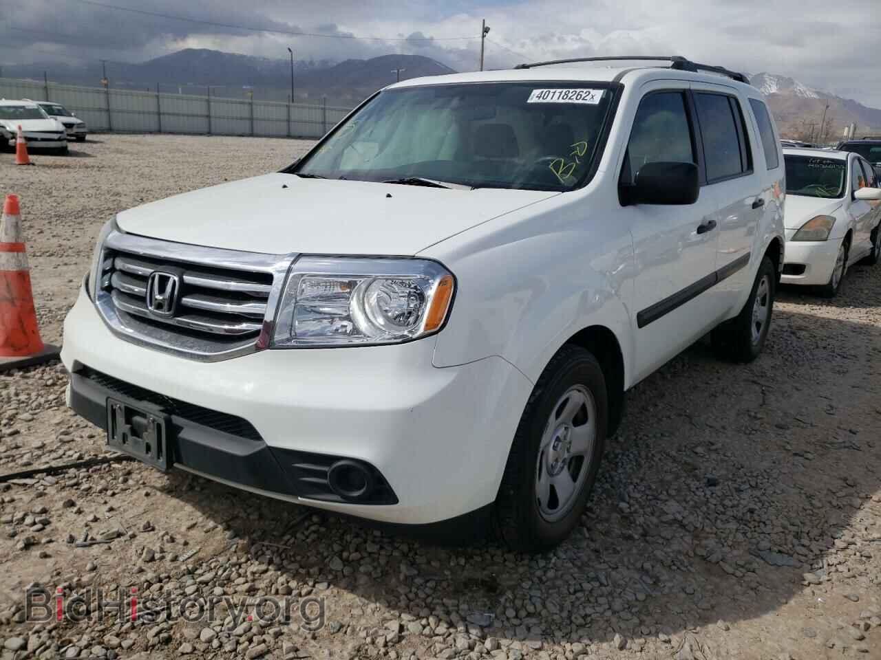2013 HONDA PILOT - VIN: 5FNYF4H29DB081652 - Фото 2