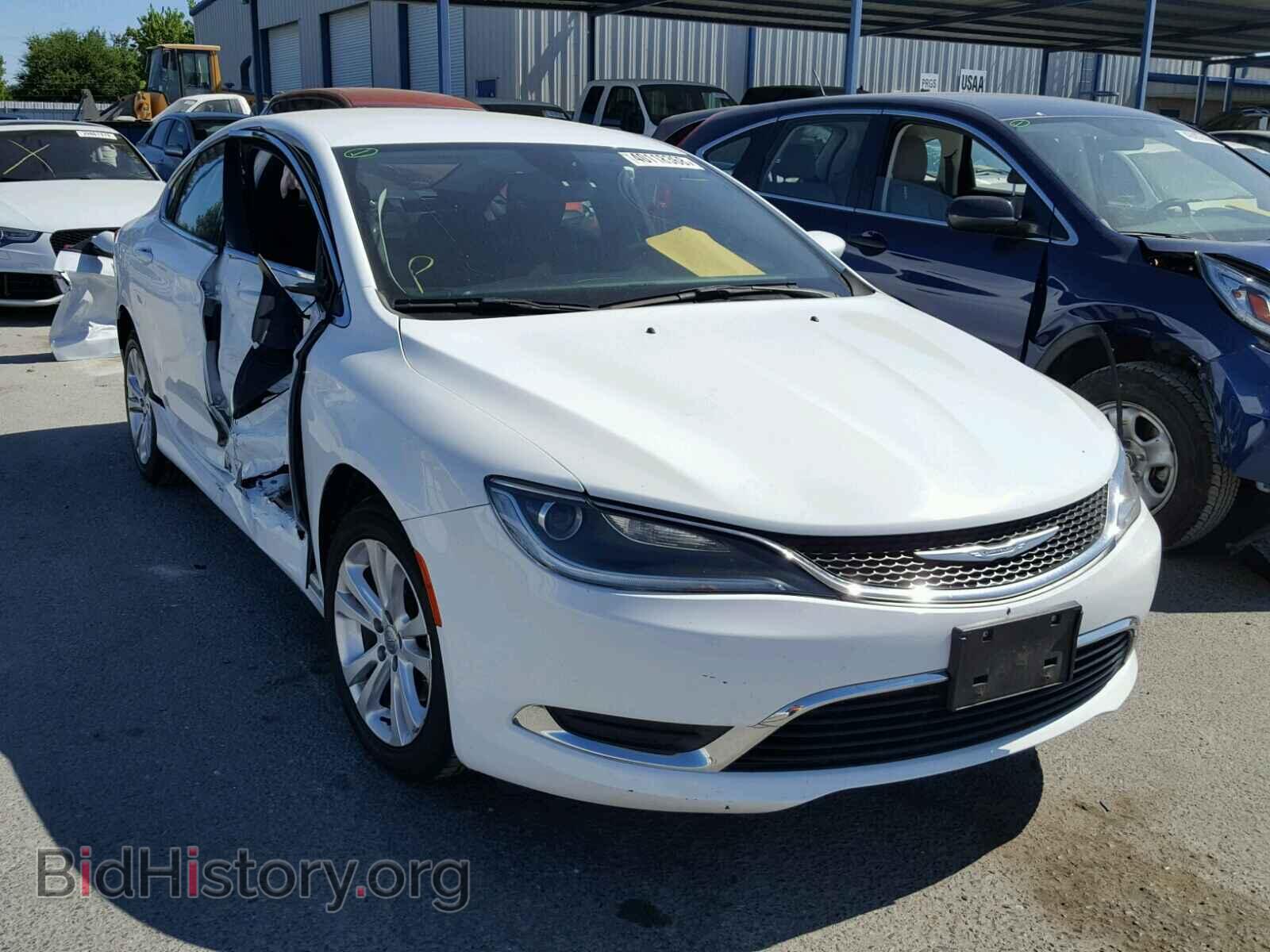 Фотография 1C3CCCAB7FN612508 - CHRYSLER 200 2015