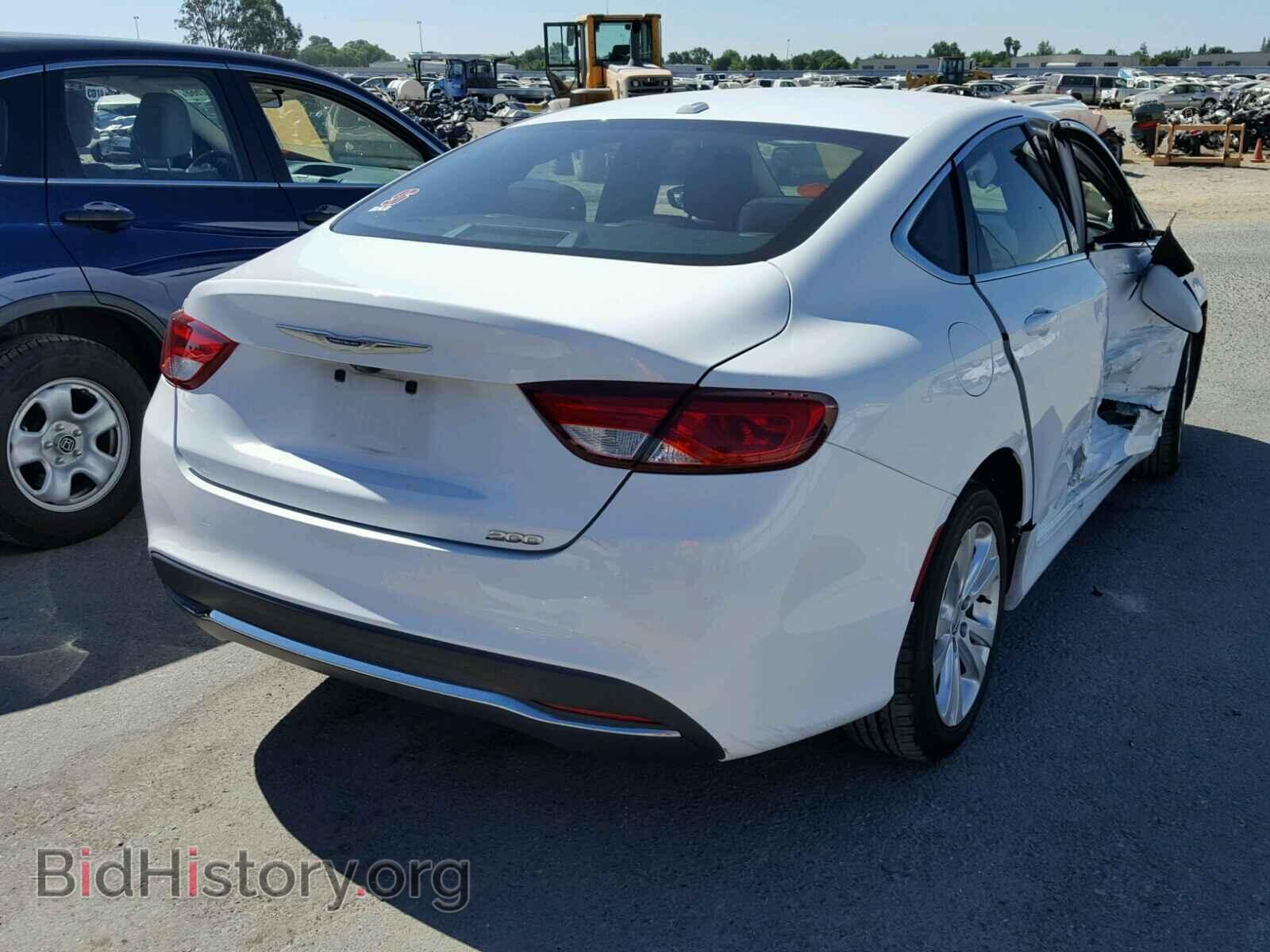 2015 CHRYSLER 200 - VIN: 1C3CCCAB7FN612508 - Фото 4