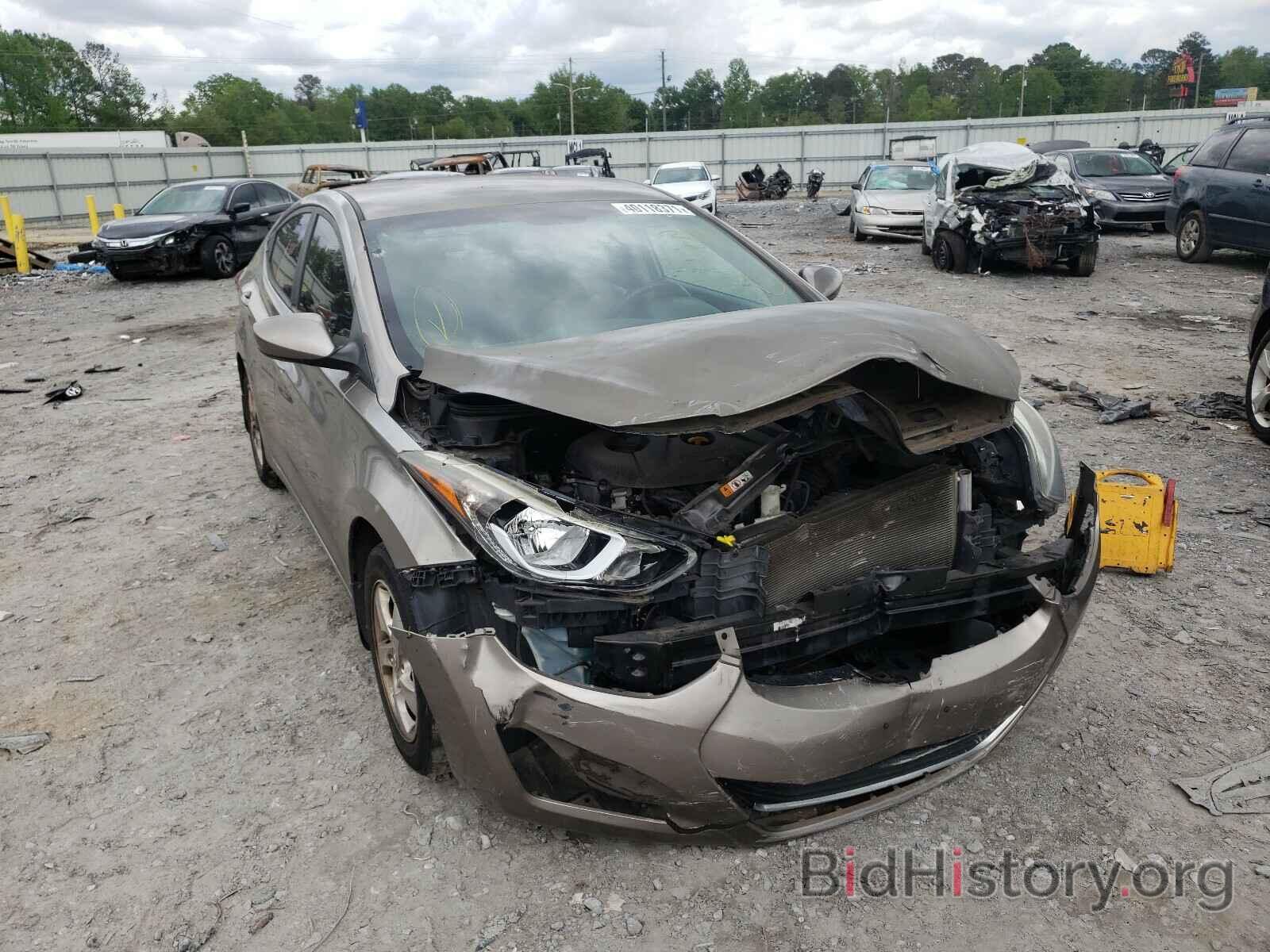 Фотография 5NPDH4AE5EH489999 - HYUNDAI ELANTRA 2014