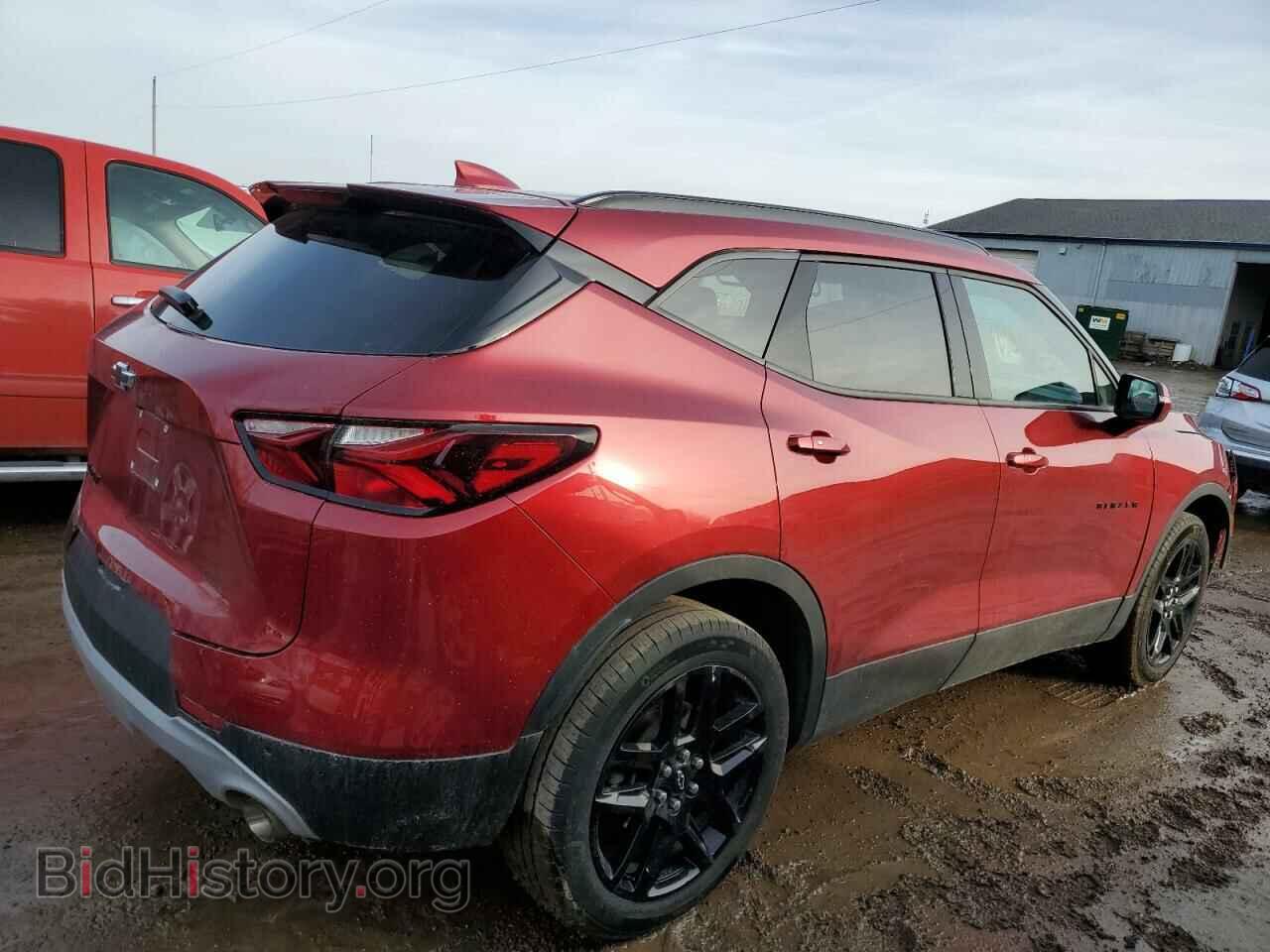 2021 CHEVROLET BLAZER - VIN: 3GNKBCRSXMS558677 - Фото 3