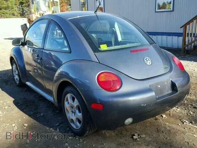 2002 VOLKSWAGEN BEETLE - VIN: 3VWCP21C92M424559 - Фото 3