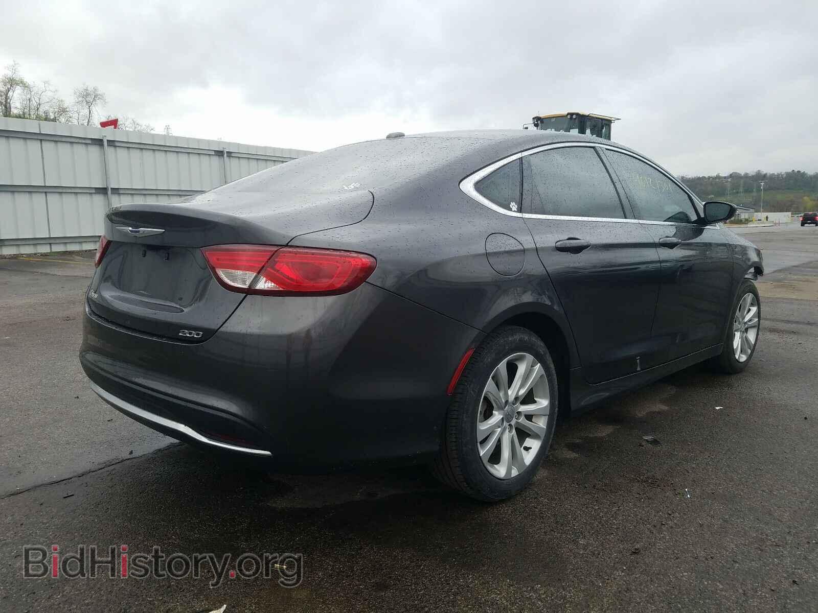 2015 CHRYSLER 200 - VIN: 1C3CCCAB5FN651484 - Фото 4