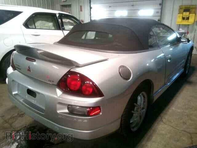2001 MITSUBISHI ECLIPSE - VIN: 4A3AE85HX1E196260 - Фото 4