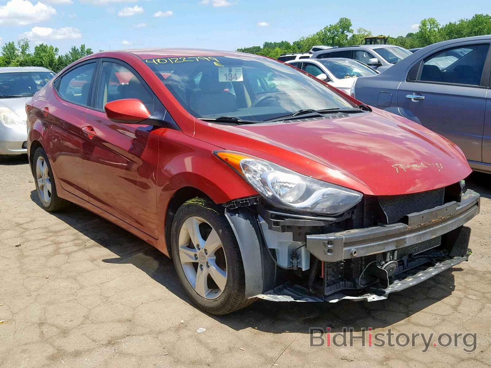 Photo KMHDH4AE8BU142194 - HYUNDAI ELANTRA 2011