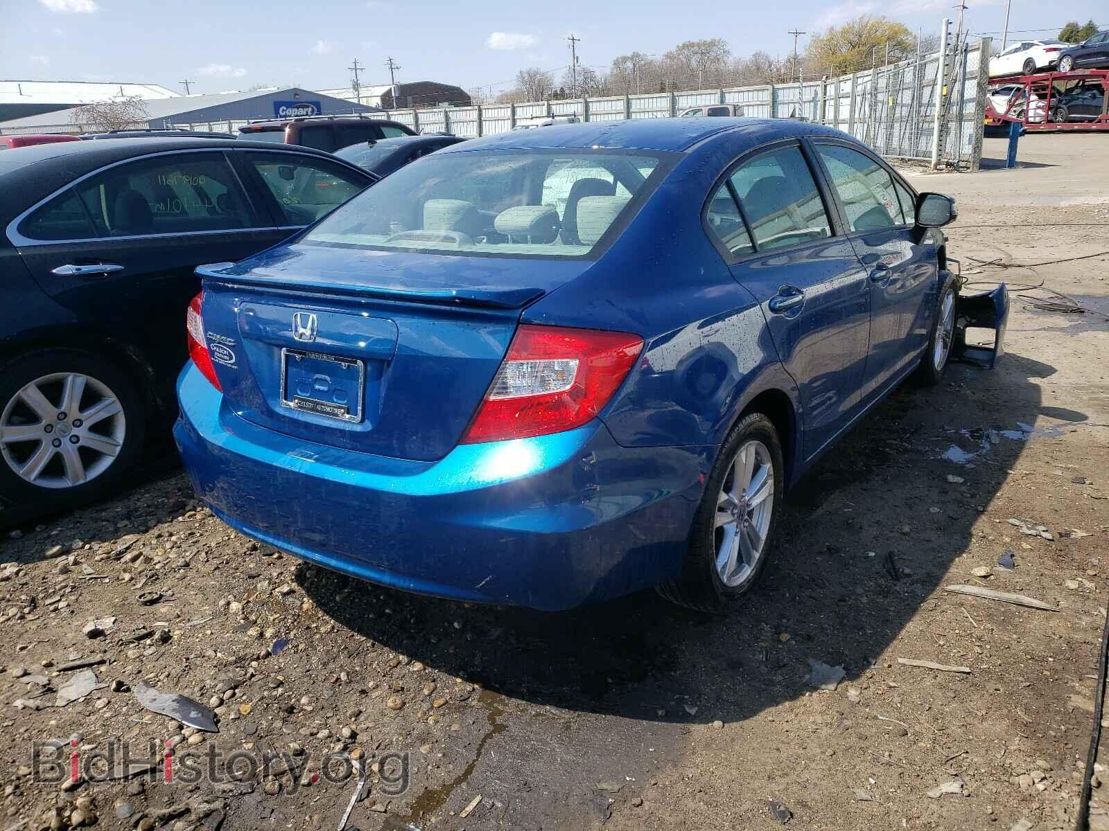 2012 HONDA CIVIC - VIN: 19XFB2F5XCE005172 - Фото 4
