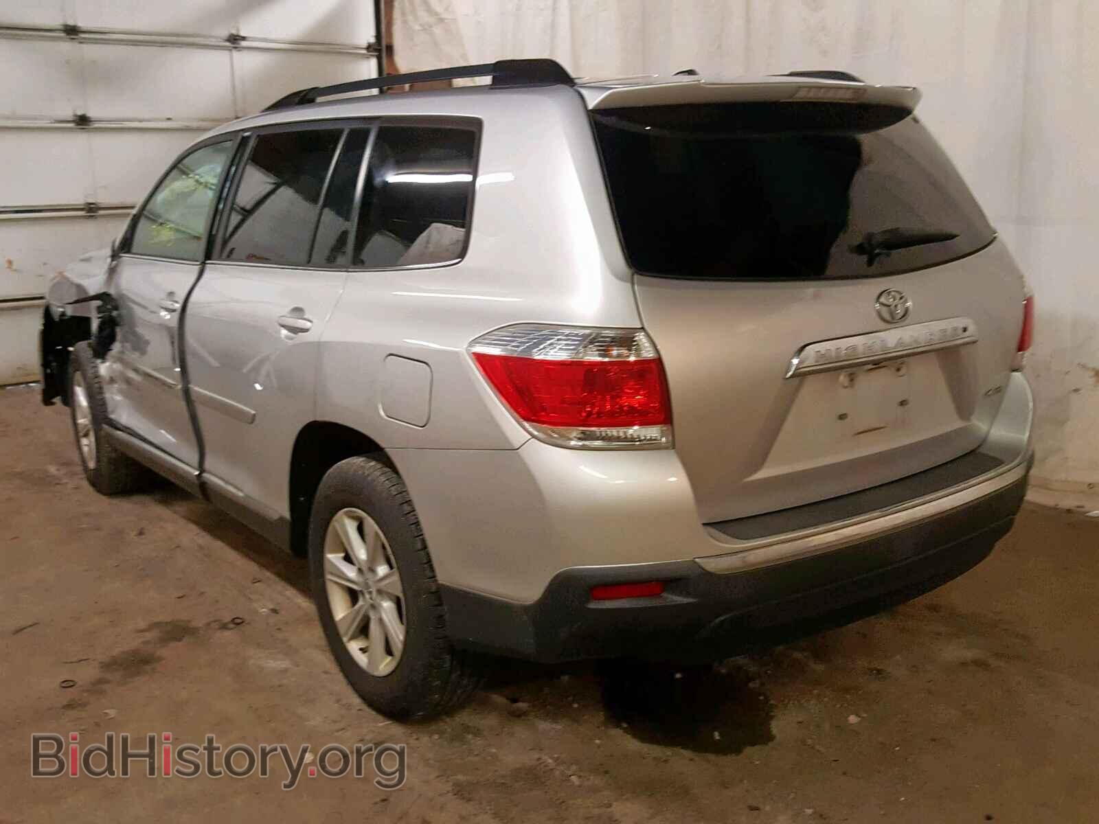 2012 TOYOTA HIGHLANDER - VIN: 5TDBK3EH3CS128494 - Фото 3