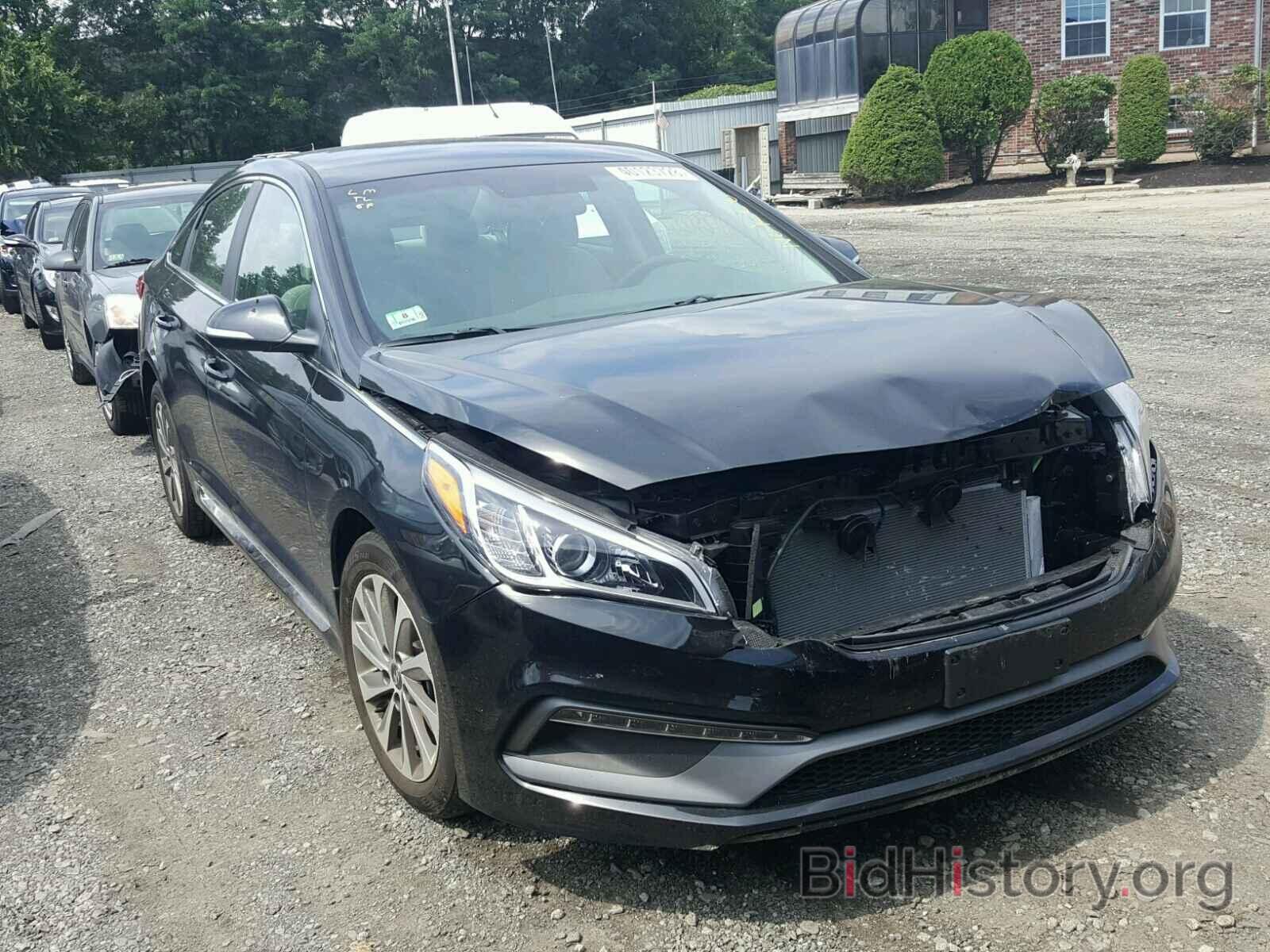 Photo 5NPE34AF0HH578136 - HYUNDAI SONATA 2017