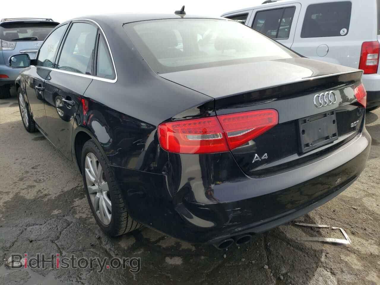 2013 AUDI A4 - VIN: WAUAFAFL0DA054230 - Фото 2