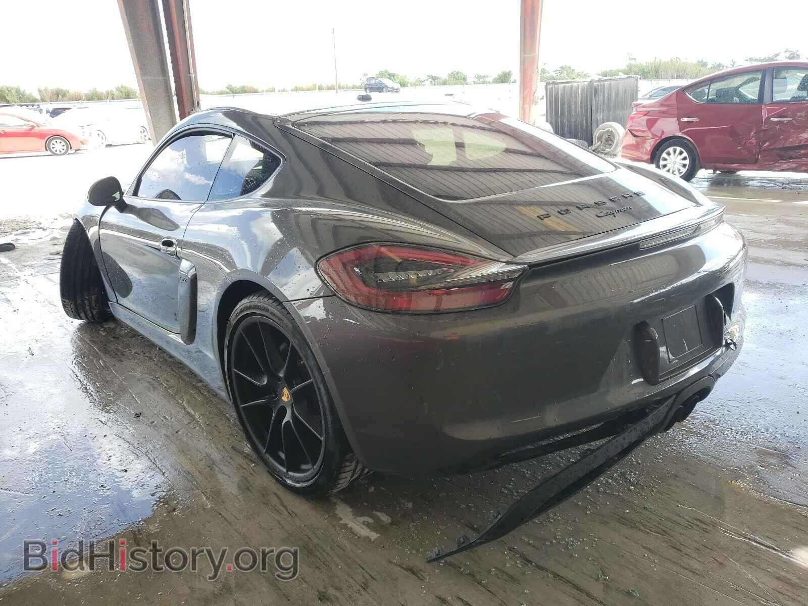 2015 PORSCHE CAYMAN - VIN: WP0AA2A82FK161416 - Фото 3