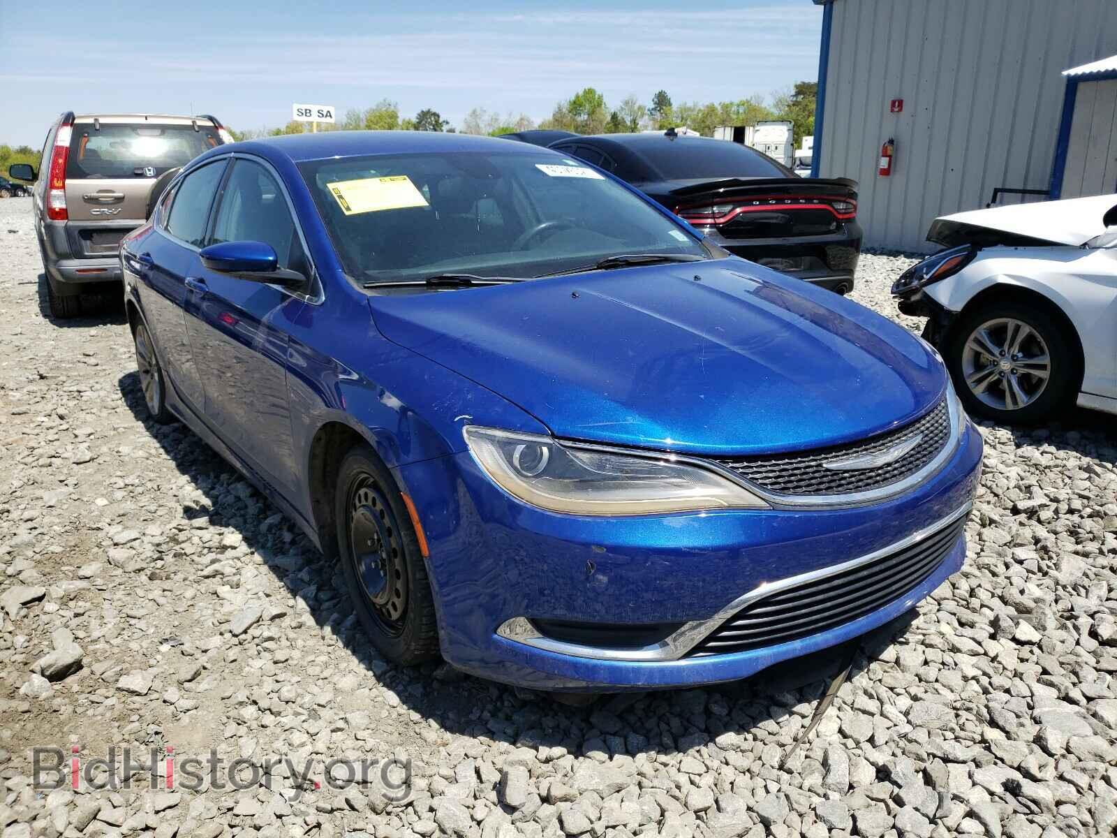 Фотография 1C3CCCABXFN598541 - CHRYSLER 200 2015