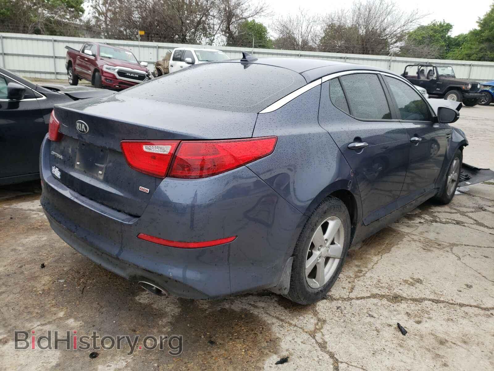 2015 KIA OPTIMA - VIN: 5XXGM4A76FG376540 - Фото 4