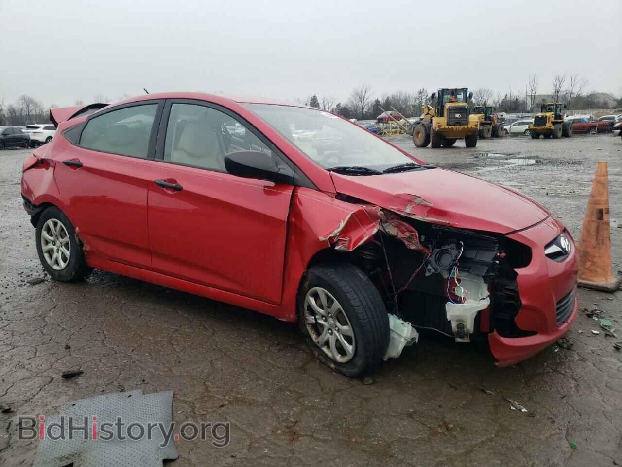 2012 HYUNDAI ACCENT - VIN: KMHCT4AE5CU062086 - Фото 4
